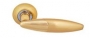 Ручка матовое золото 113 sb - Ручка на розетке 113 SB, матовое золото.